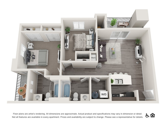 Floorplan - Pennwood Apartments