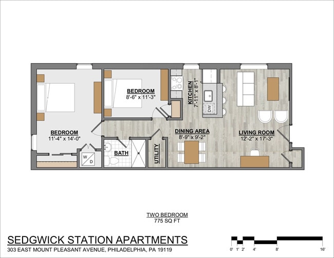 Floorplan - Sedgwick Station