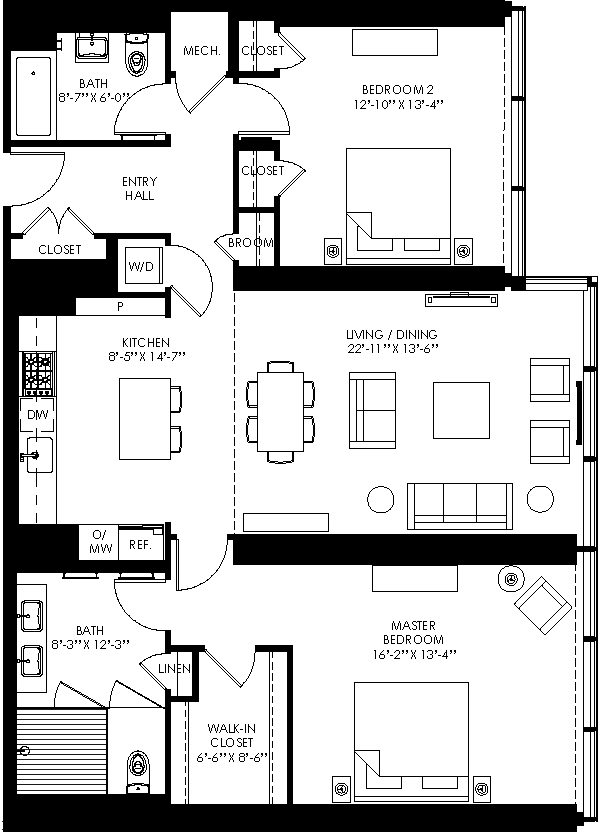 Floorplan - Apartments at Westlight