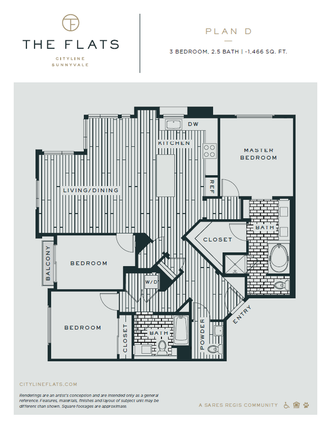 Floorplan - The Flats