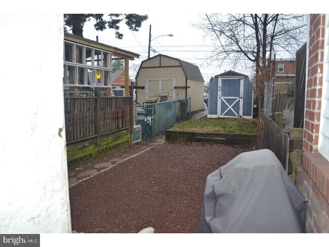 back yard - 1206 E 11th St