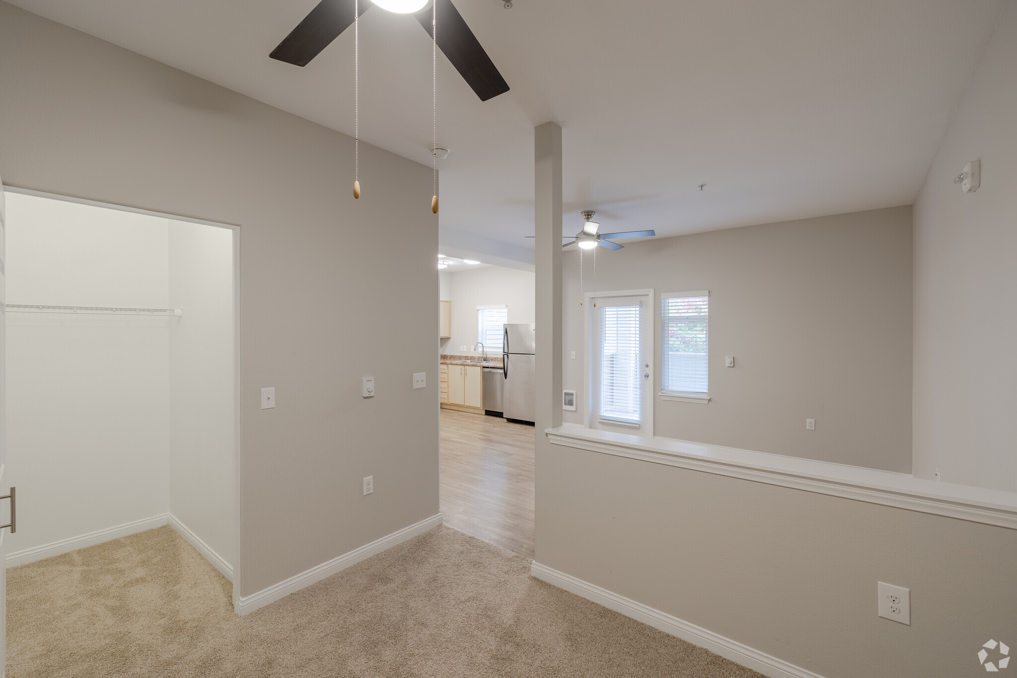 The Elm - Main Bedroom *Studio - 678SF - Bedroom/Closet - Woodland