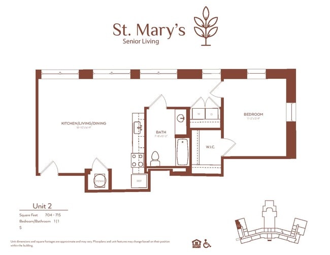 Floorplan - St Mary's Senior Living
