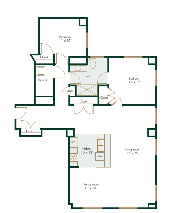 Floorplan - FORT SHELBY