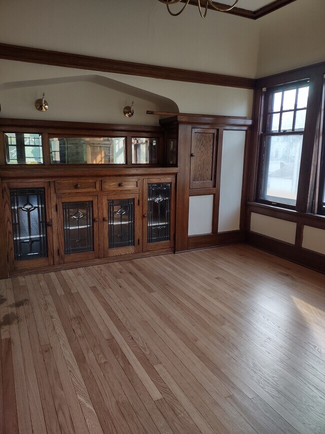 China cabinet in dining room - 2914 S Lenox St