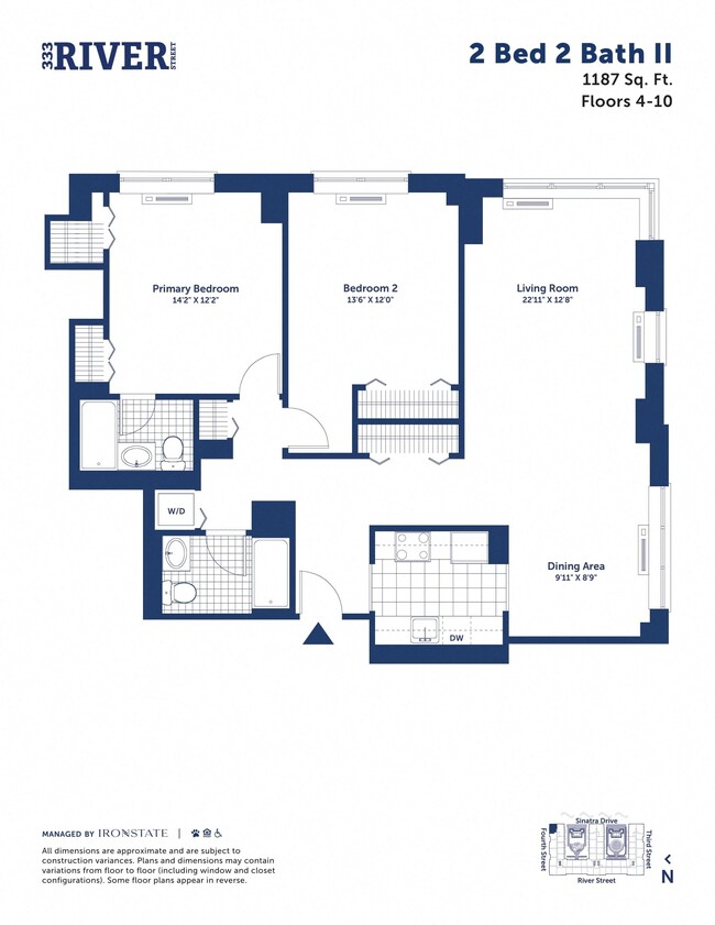 Floorplan - 333 River Street