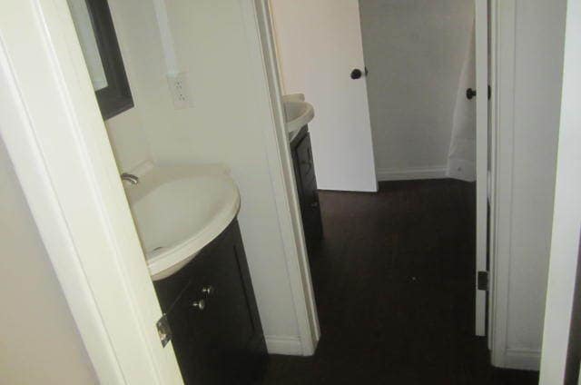 Bathroom with 2 Vanities - 7350 Pickering Ave