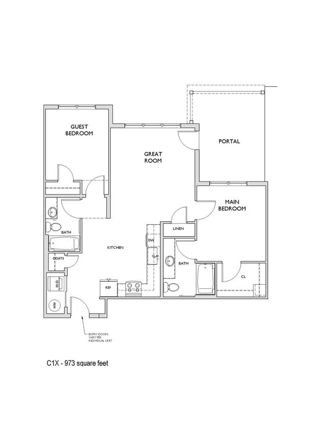 Floorplan - Acequia Lofts