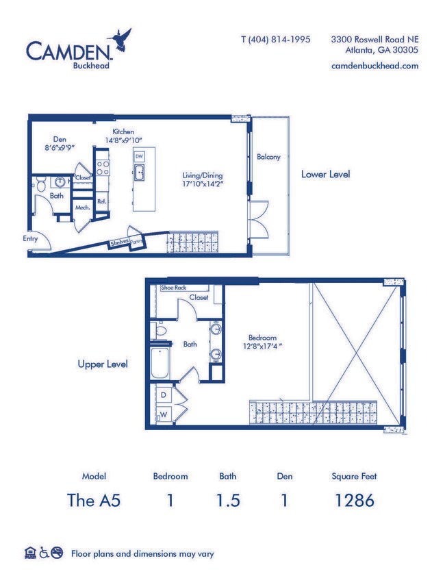 Floorplan - Camden Buckhead