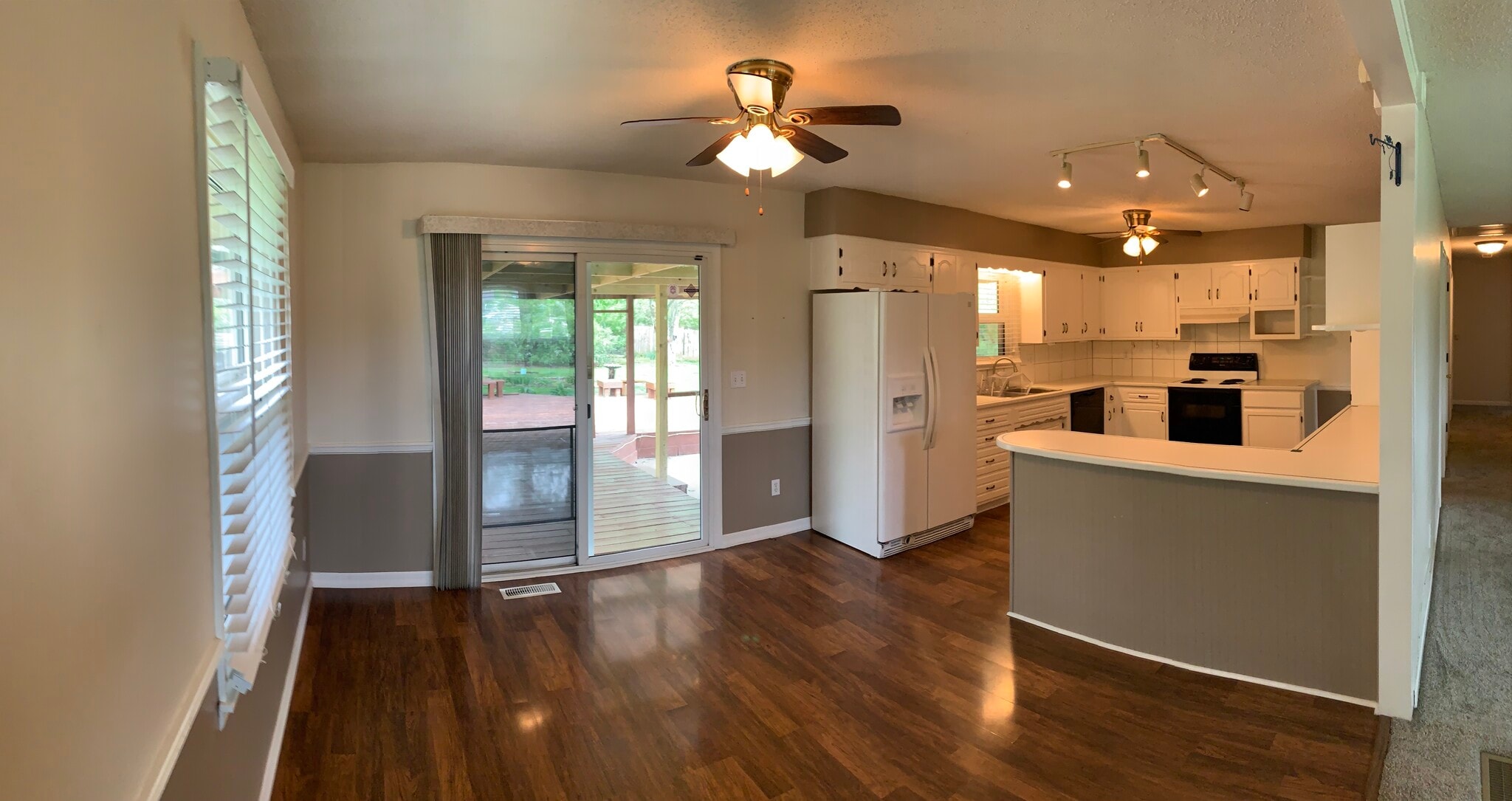 Dining Room and Kitchen - 9550 Monticello Rd