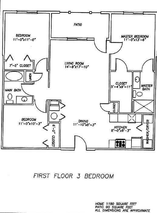 Floorplan - Miller 171 Apartment Homes