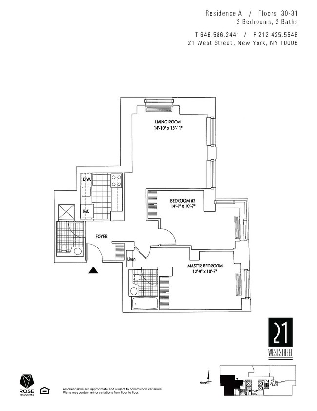 Floorplan - 21 West Street