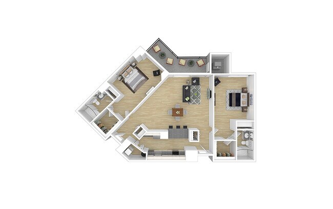 Floorplan - Cortland Landmark