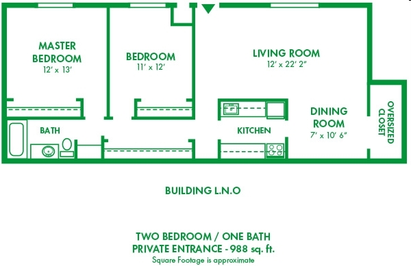 Floorplan - Park City Apartments