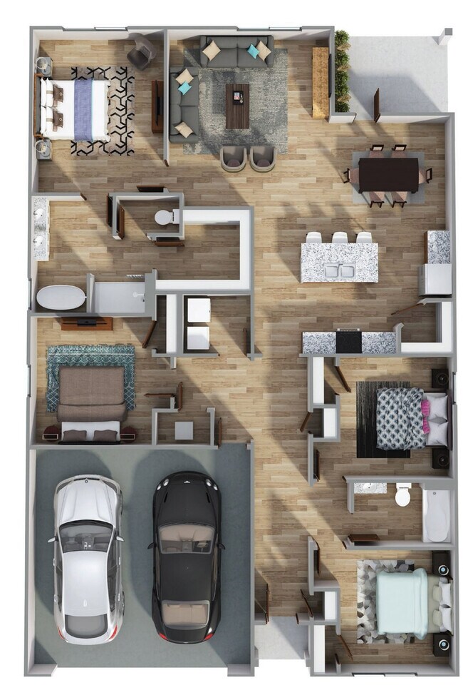 Cali Floor Plan - Stonebrooke