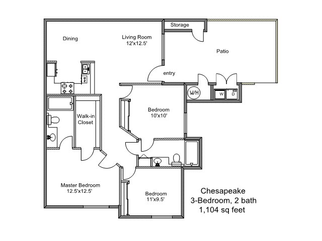 Floorplan - Victoria Woods