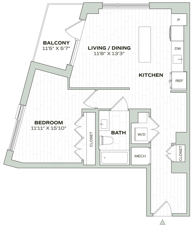 Floorplan - Alula at Bridge District