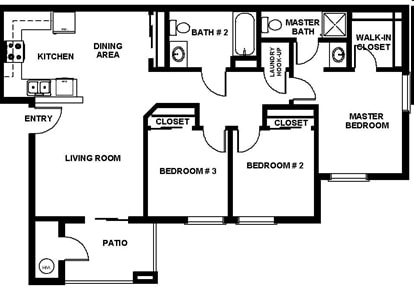 3BR/2BA - Sierra Vista Apartment Homes