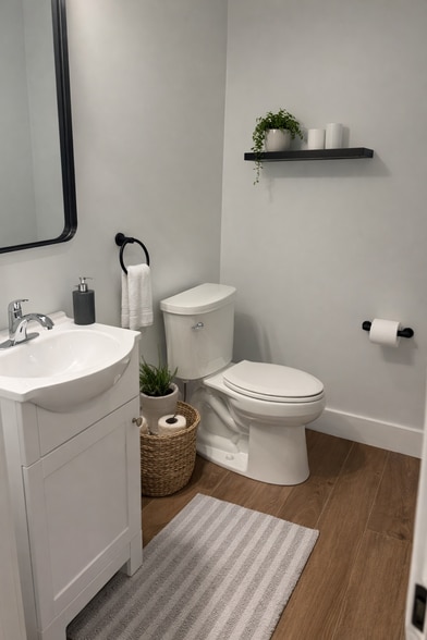 1/2 bath - 241 W 6th St