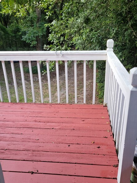 Back porch - 2763 Vineville Ave