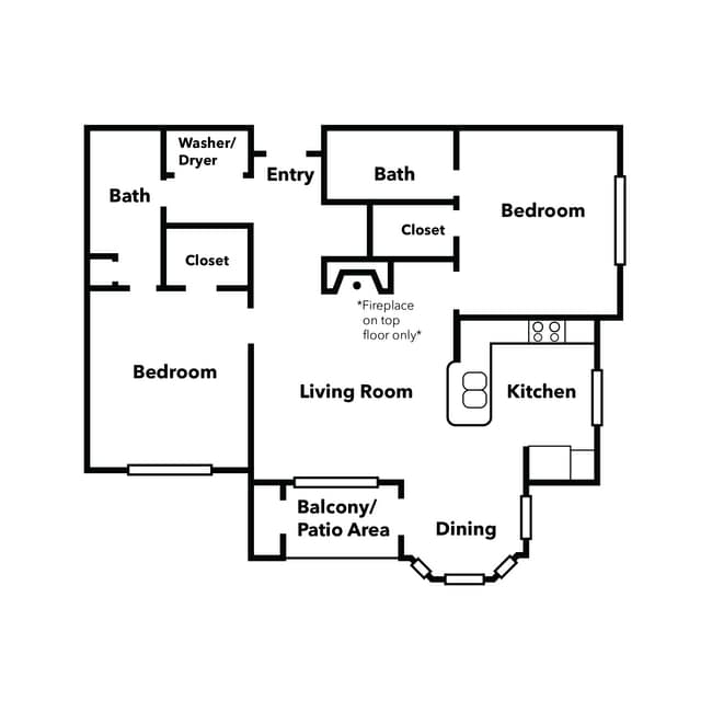 Floorplan - Parkway Terraces