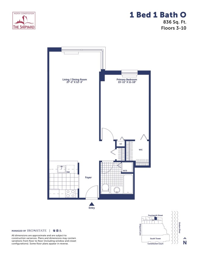 Floorplan - The North Constitution