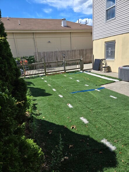 back yard patio - 660 McKinley St