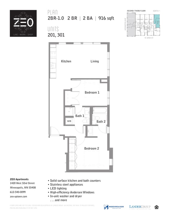 Floorplan - ZEO Apartments