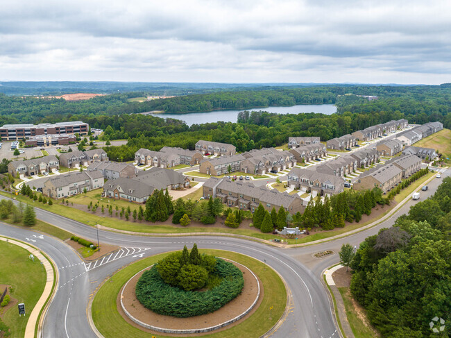 Aerial Photo - Covey Homes Bluffs