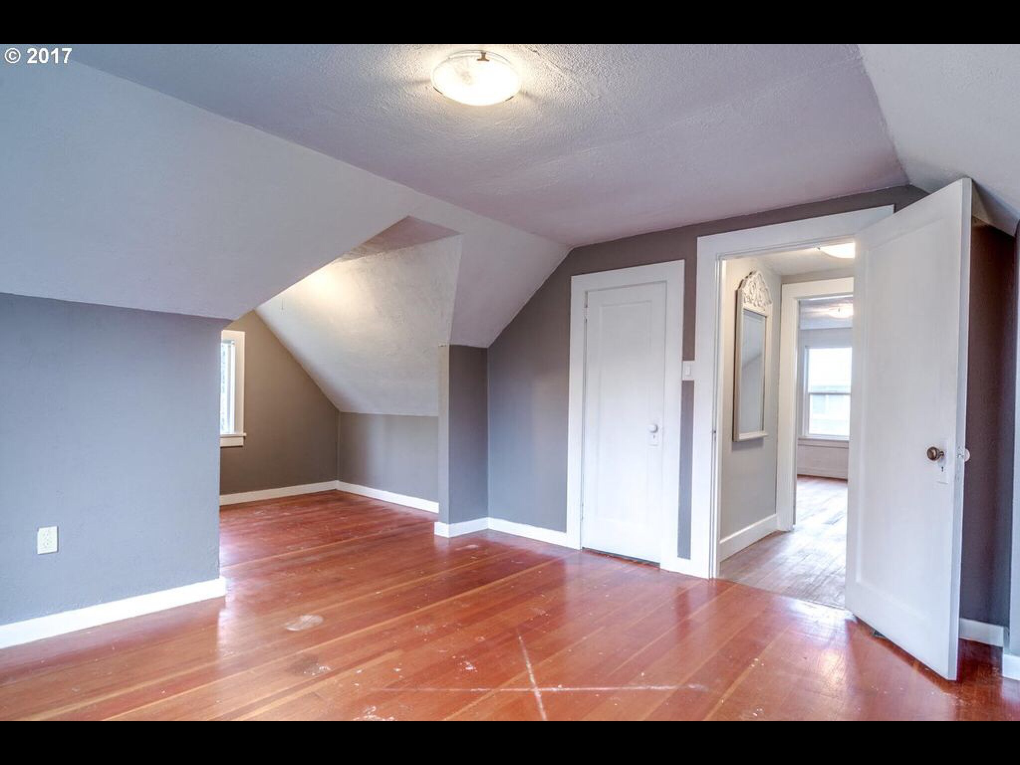 Upstairs Bedroom #1.Floor has been refinished Screfinished after this photo was taken - 4709 NE 15th Ave