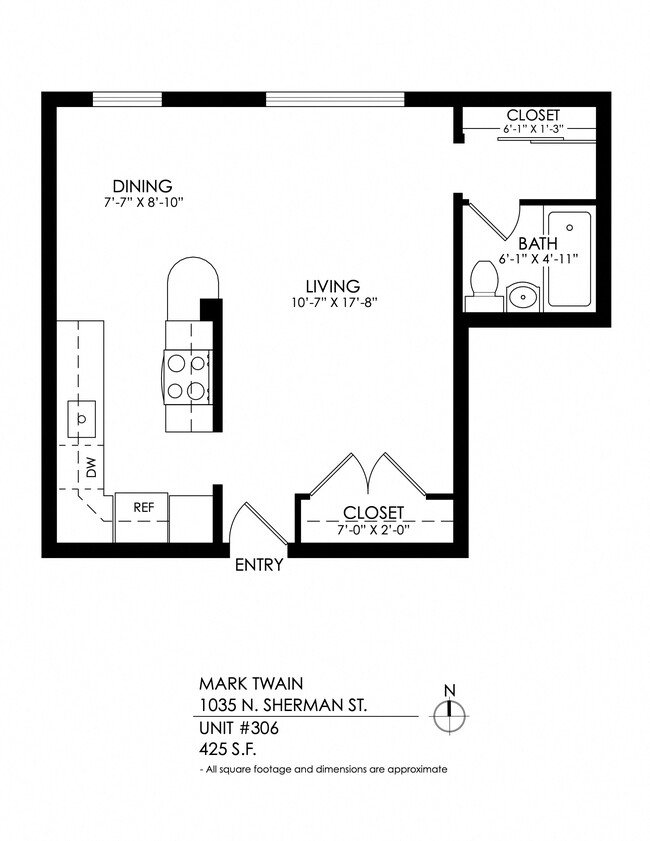 Floorplan - Mark Twain