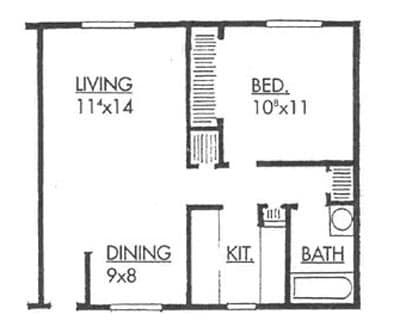 1 BR - 1005 28th St