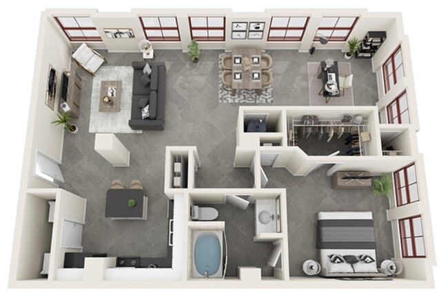 Floorplan - Tribune Lofts