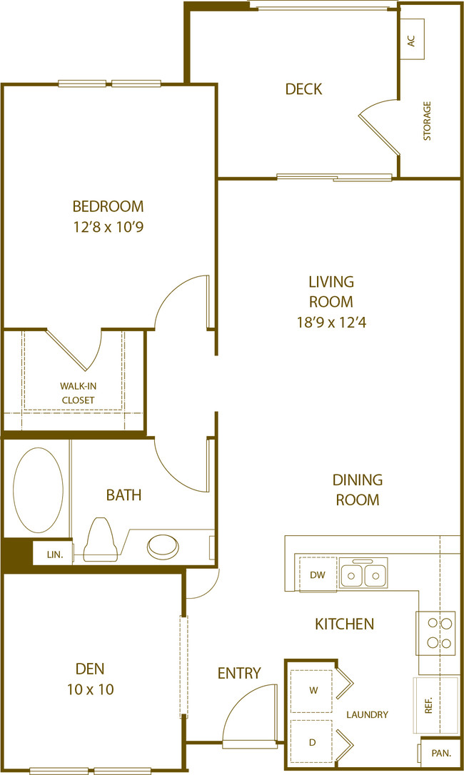 Floorplan - The Promenade Rio Vista Apartments