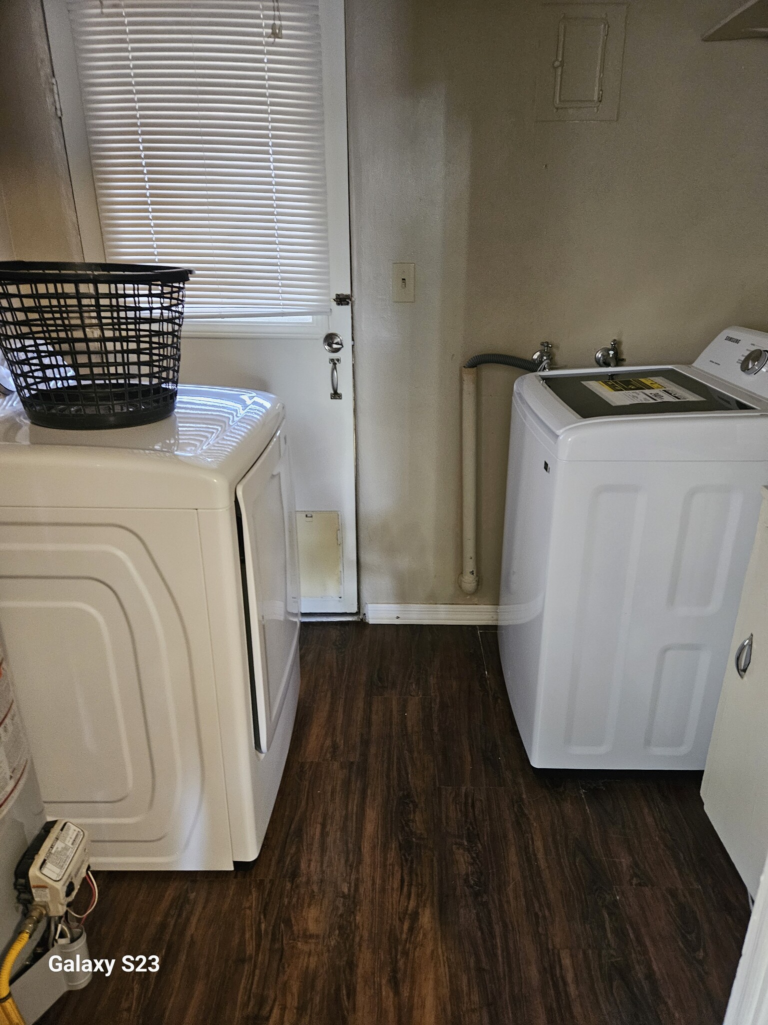 Small laundry room brand new washer/dryer - 160 S Fourth St