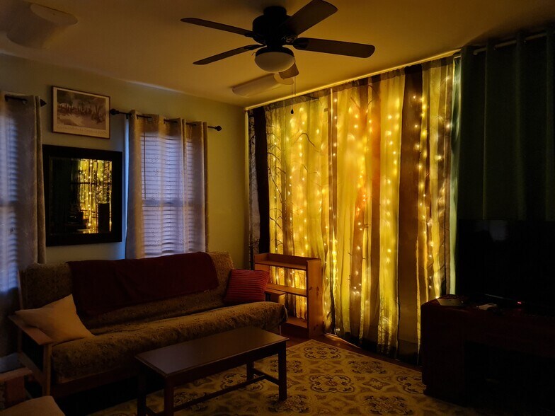 Living Room Area with lights - 21 Beacon St