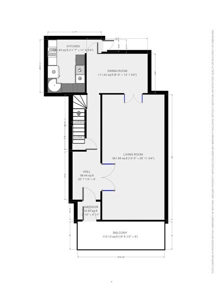 Floor Plan First Floor - 123 S Brittingham Pl