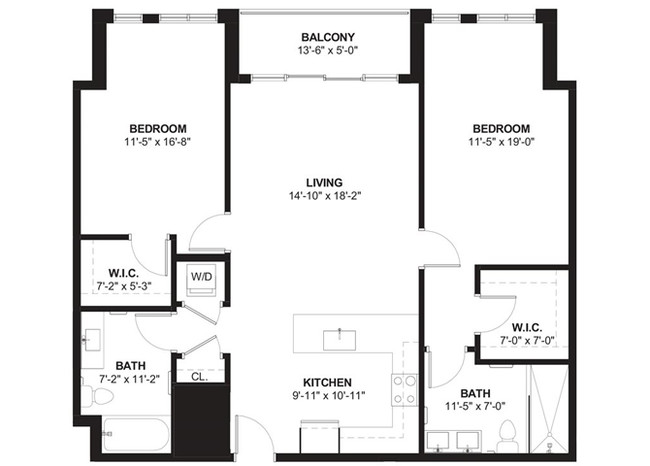 Floorplan - 1620 Central