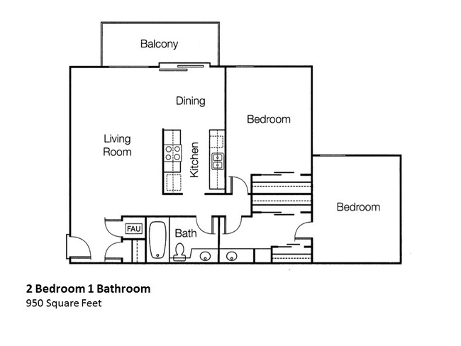 Floorplan - Monte Vista Apartment Homes