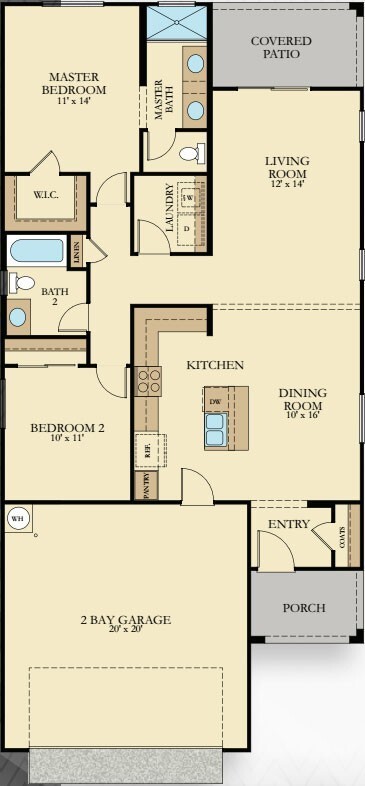 Building Photo - The Cabrillo - Popular 2 Bedroom, 2 Bath S...