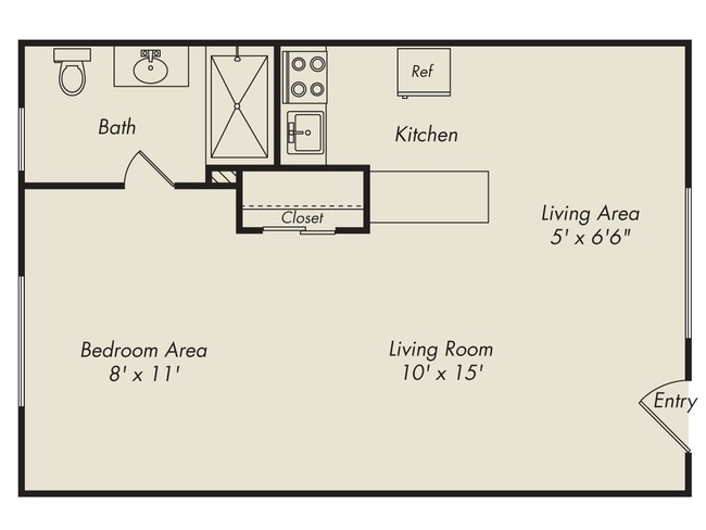 Floorplan - eaves Creekside