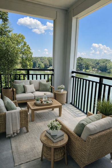 staged balcony views - 4455 Reed Creek Dr