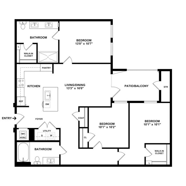 Floorplan - Palladium Lewisville