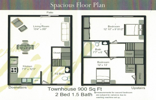 Floorplan - Townhouse Village Apartments