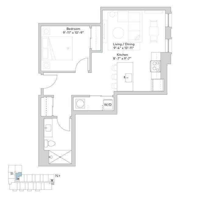Floorplan - 520 East