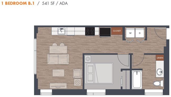 Floorplan - Metroline Flats