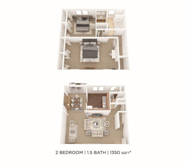 Floorplan - Green Lake Apartments and Townhomes