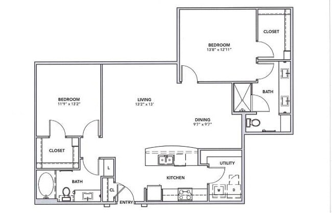 Floorplan - Cypress at Trinity Groves