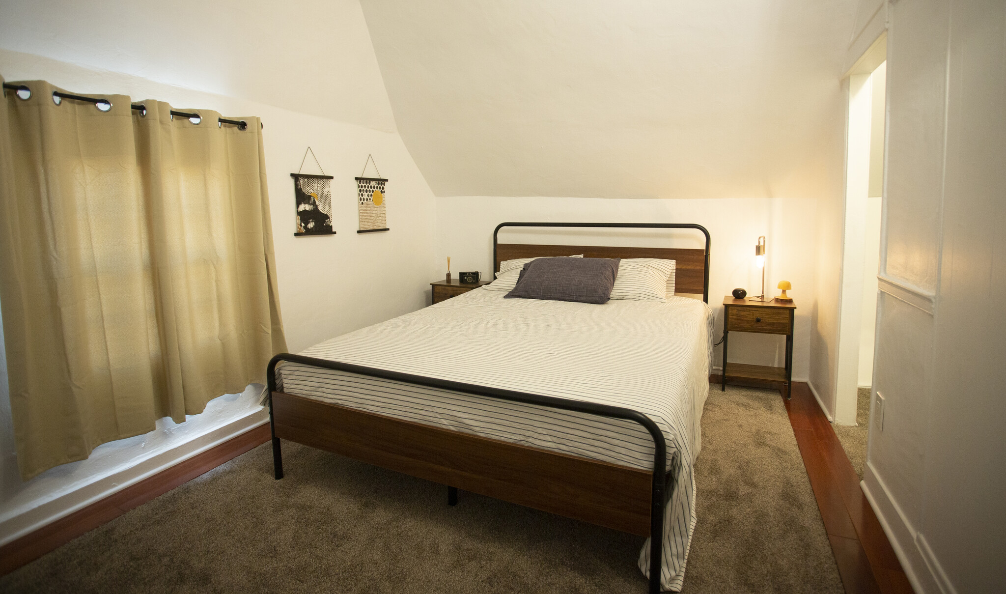 Upstairs bedroom 2. Please note: The unit will be unfurnished - 1675 West Blvd