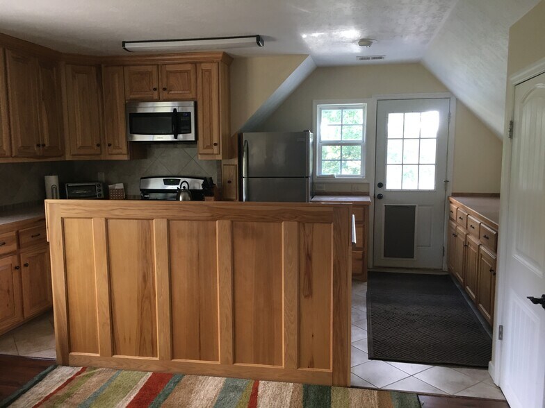 view of kitchen from lvg room - 203 Three Runs Plantation Dr